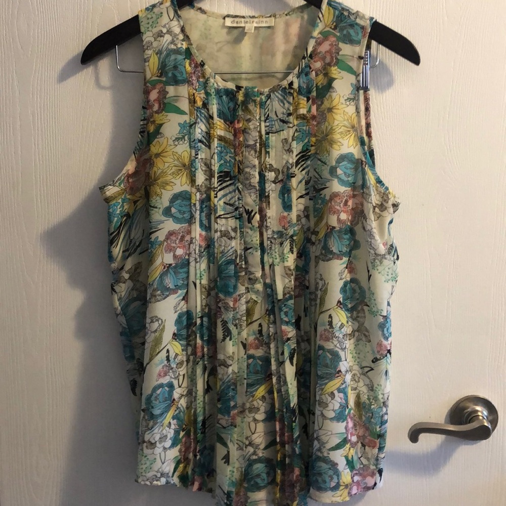 Floral print tank top